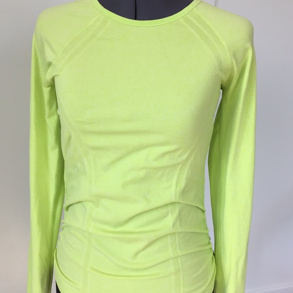 Athleta Tops Athleta Fastest Track Long Sleeve Ruched Top Poshmark